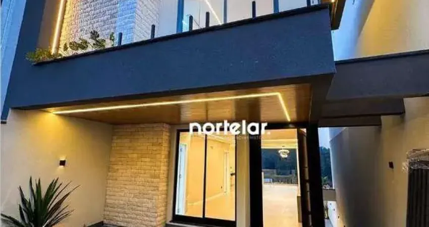 Imóvel exclusivo no portal dos ipês sofisticação, modernidade e integração com a natureza 3 suítes no pavimento superior 2 com closet + sacadas com p