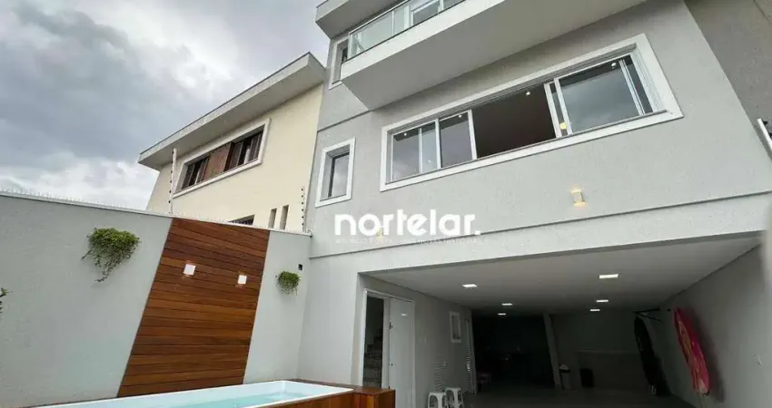 Maravilhoso sobrado em alto padrão parque são domingos sobrados com 195 m2, sendo: 3 suítes, suíte do casal com bancada dupla; 6 vagas de garagem; s