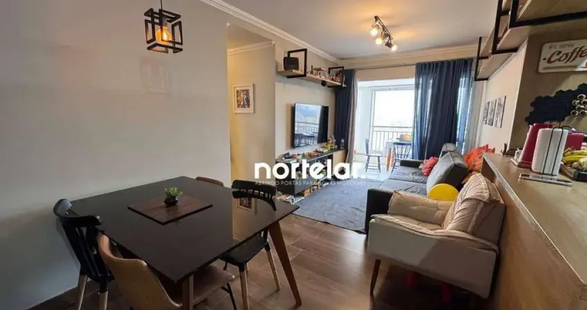 Apartamento com 3 dormitórios para alugar, 74 m² por r$ 5.460,00/mês - parque são domingos - são paulo/sp