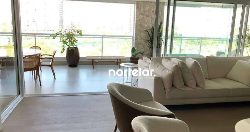 Apartamento com 4 dormitórios à venda, 283 m² por r$ 7.490.000,00 - jardim das perdizes - são paulo/sp