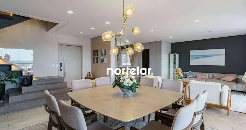 Apartamento duplex com 4 dormitórios à venda, 287 m² por r$ 3.750.000,00 - jardim paulista - jundiaí/sp