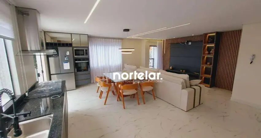 Casa a venda 3 quarto 3 suite 6 vaga de garagem na vila camilópolis santo andré