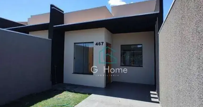 Casa com 2 dormitórios à venda, 55 m² por r$ 250.000,00 - jardim padovani - londrina/pr