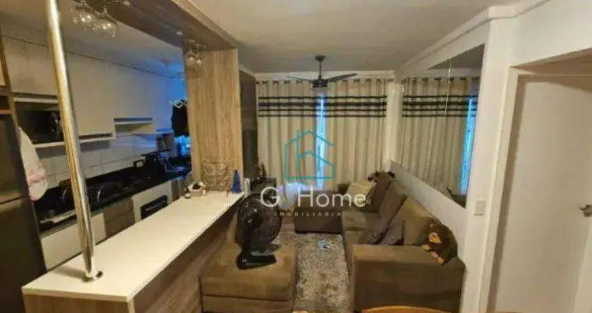 Apartamento com 2 dormitórios à venda, 51 m² por r$ 275.000,00 - santiago ii - londrina/pr