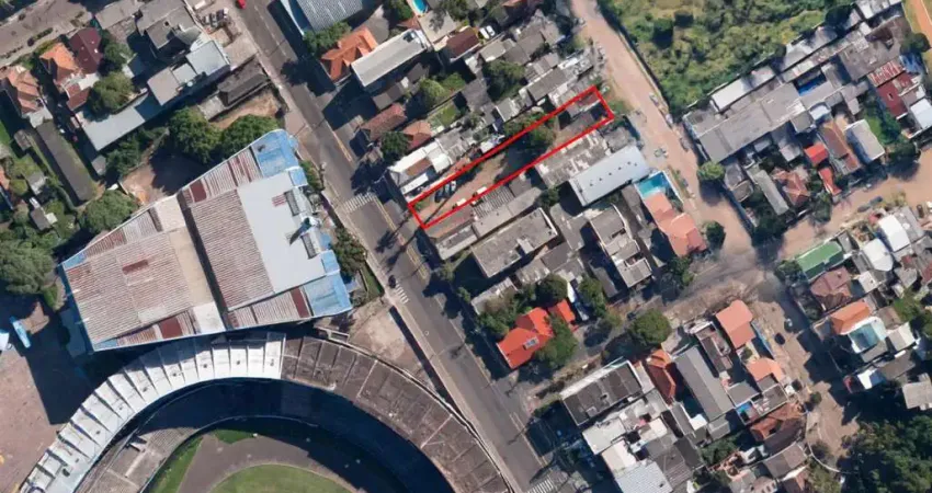 Terreno à venda na Avenida Doutor Carlos Barbosa, 370, Azenha, Porto Alegre
