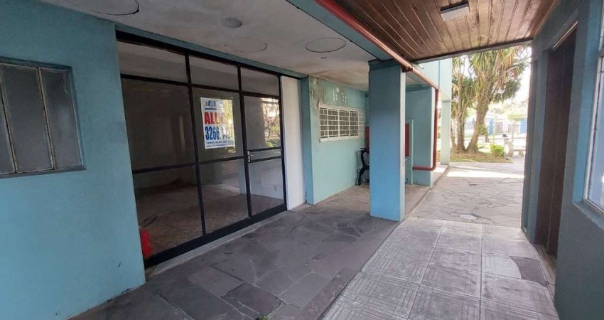 Loja com 25m² e banheiro, bem localizada.