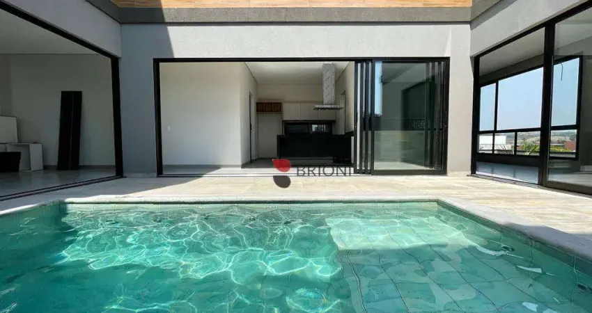 Casa sobrado alto padrão, com 307m², 4 quartos/suítes, à venda no Condomínio Terras de Siena em Ribeirão Preto/SP I Imobiliária Brioni imóveis