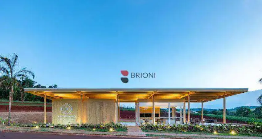Terreno alto padrão à venda com 400m², em condomínio artesano em ribeirão preto/sp i imobiliária em ribeirão preto i brioni