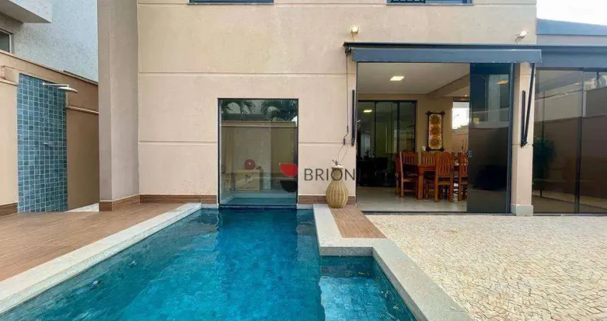 Casa quinta da primavera, 5 suítes / 5 quartos 240 m² a venda em ribeirão preto/sp i imobiliária i brioni imóveis