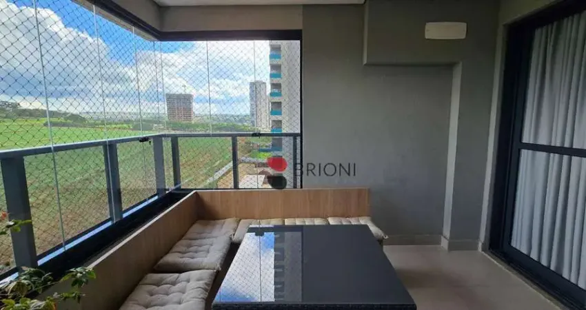 Apartamento alto padrão edifício liniee, 126m², 3 quartos/suíte à venda, em ribeirão preto/sp i imobiliária em ribeirão preto i brioni imóveis