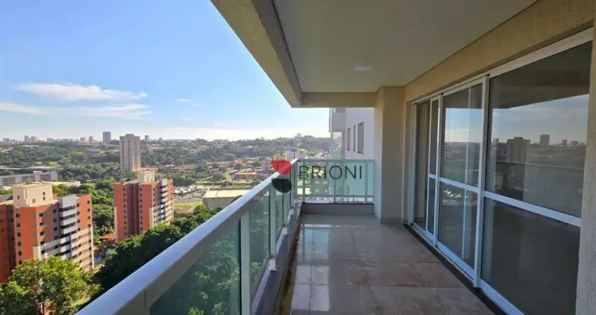 Apartamento alto padrão no edifício grandview 114m² 3 quartos/suíte à venda, em ribeirão preto/sp i imobiliária em ribeirão preto i brioni imóveis.