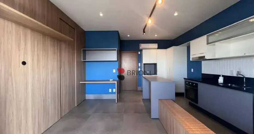 Apartamento com 1 dormitório para alugar, 56 m² por R$ 4.509,07/mês - Jardim Botânico - Ribeirão Preto/SP