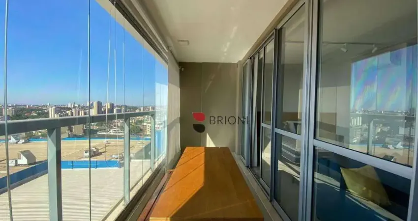 Apartamento alto padrão edifício fiúsa one, para locação em ribeirão preto/sp