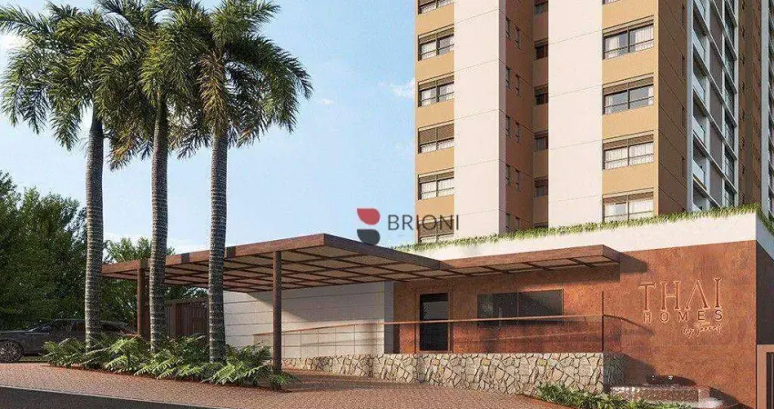 Edifício Thai Homes, 122m², 2 quartos/suítes, à venda no Jardim Olhos D'água, em Ribeirão Preto/SP I Imobiliárias em Ribeirão Preto I Brioni imóveis