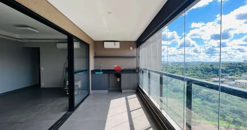 Apartamento com 3 dormitórios para alugar, 118 m² por r$ 6.291,00/mês - jardim olhos d'água - ribeirão preto/sp