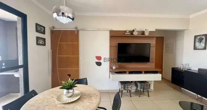 Apartamento alto padrão com 90 m², 3 quartos à venda ou locação no edifício provincia di roma em ribeirão preto/sp i imobiliária brioni imóveis