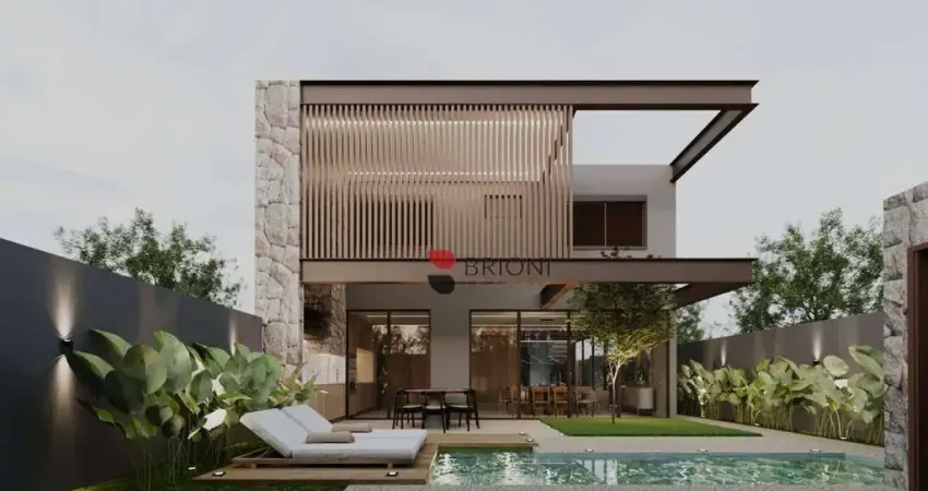 Sobrado Alto Padrão no Condomínio San Marco, 215m², 3 quartos/suítes, à venda em Ribeirão Preto/SP I Imobiliária Brioni imóveis