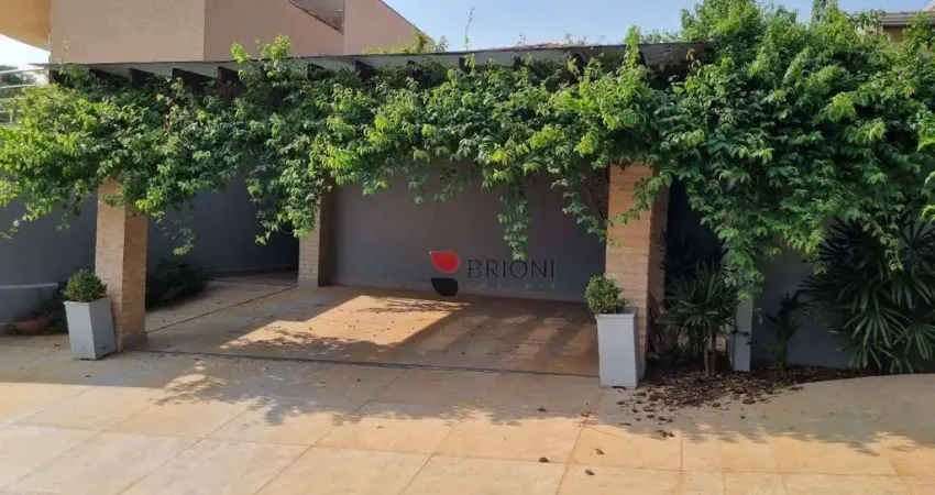 Casa térrea alto padrão com 164m², 3 quartos/suítes à venda no Condomínio Nova Aliança em Ribeirão Preto/SP I Imobiliária Brioni imóveis