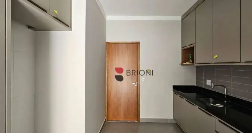 Apartamento com quintal com 80m², 2 quartos/ 1 suíte, à venda no Edifício Caliandra em Ribeirão Preto/SP I Imobiliária Brioni Imóveis