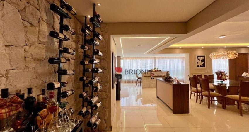 Apartamento alto padrão, com 200m², 3 quartos/suíte, à venda no Edifício Place Vendome em Ribeirão Preto/SP I Imobiliária Brioni imóveis