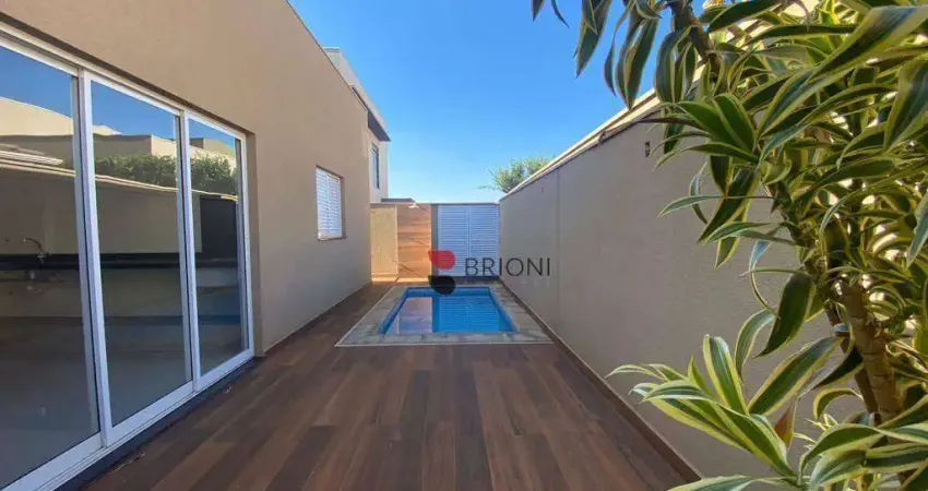 Casa  térrea alto padrão com 176 m², 3 quartos (3 suites) à venda no Condomínio Pitangueiras em Ribeirão Preto/SP I Imobiliária Brioni imóveis
