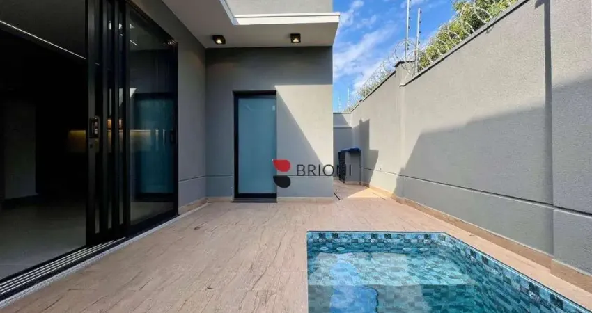 Casa térrea alto padrão com 149,25 m², 3 quartos à venda no Condomínio Vila Romana em Ribeirão Preto/SP I Imobiliária Brioni imóveis