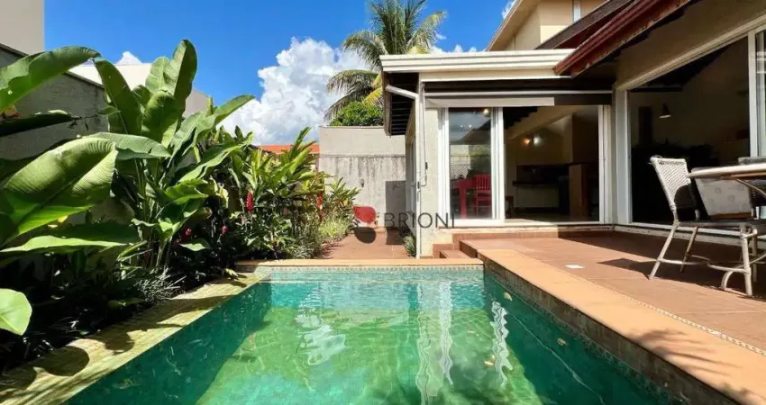 Casa com 3 dormitórios à venda, 261 m² por r$ 1.380.000,00 - condomínio colina do sabiá - ribeirão preto/sp