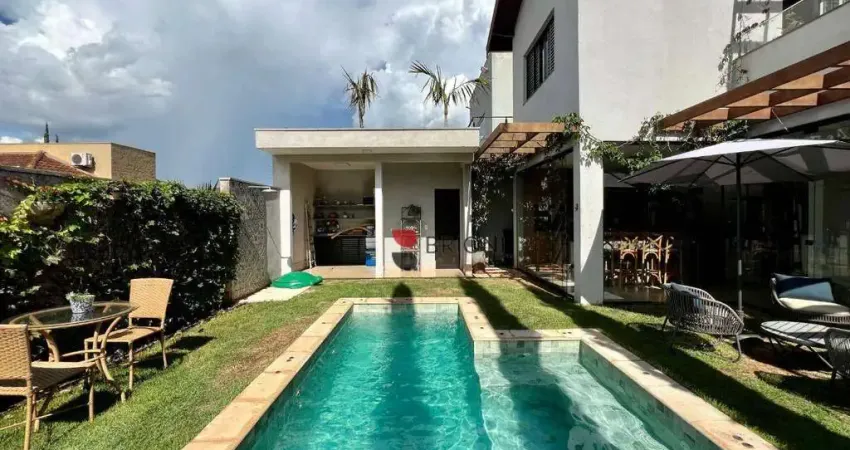 Casa alto padrão com 300m², 4 quartos à venda no Condomínio Colina do Sabiá em Ribeirão Preto/SP I Imobiliária Brioni imóveis