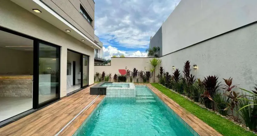 Casa sobrado de Alto Padrão com 5 suítes à venda no Condomínio Alphaville 3, em Ribeirão Preto/SP I Imobiliária em Ribeirão Preto I Brioni Imóveis