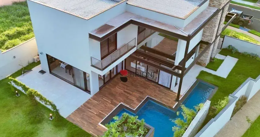 Casa Alto padrão à venda com, 387,35m², 4 quartos/suítes, no condomínio Terras de Siena, em Ribeirão Preto - SP | Imobiliária Brioni Imóveis