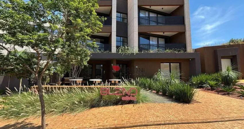 Apartamento com 1 quarto, 28 m² - venda por r$ 430.000 ou aluguel por r$ 2.314/mês - jardim nova aliança sul - ribeirão preto/sp