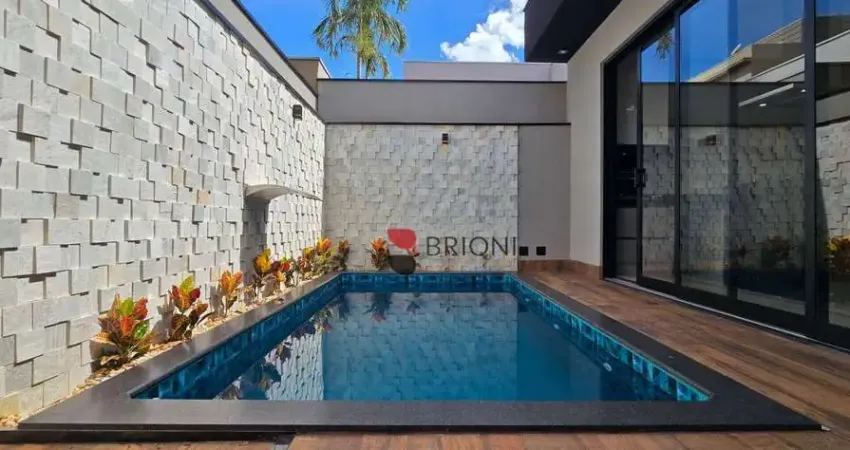 Casa térrea Alto Padrão no Condomínio Villa Romana 1, à venda, em Ribeirão Preto - Imobiliária em Ribeirão Preto - Brioni imóveis.