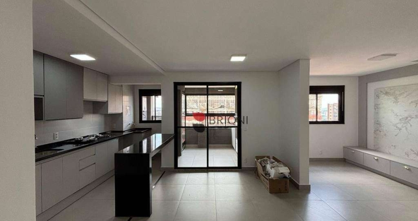 Apartamento com 1 quarto para alugar, 69 m² por R$ 4.710/mês - Fazenda Olhos D'água em Ribeirão Preto/SP I Imobiliária Brioni imóveis