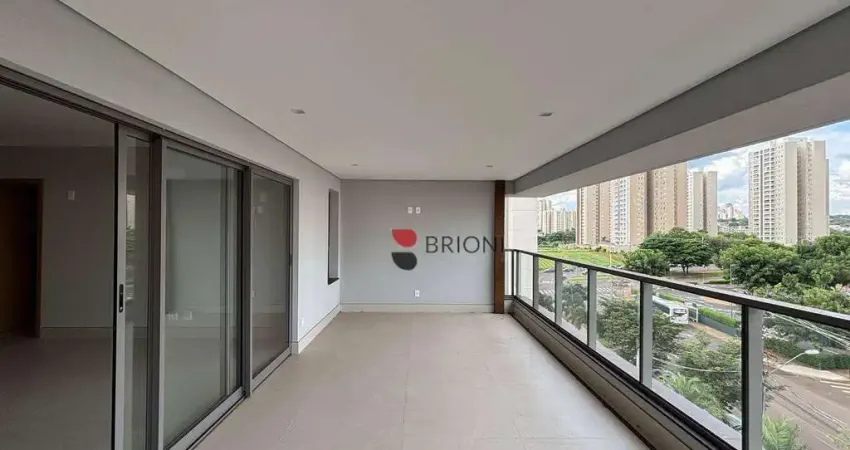 Apartamento novo com 3 quartos à venda, 191 m², na vila do golf em ribeirão preto/sp i imobiliária brioni imóveis