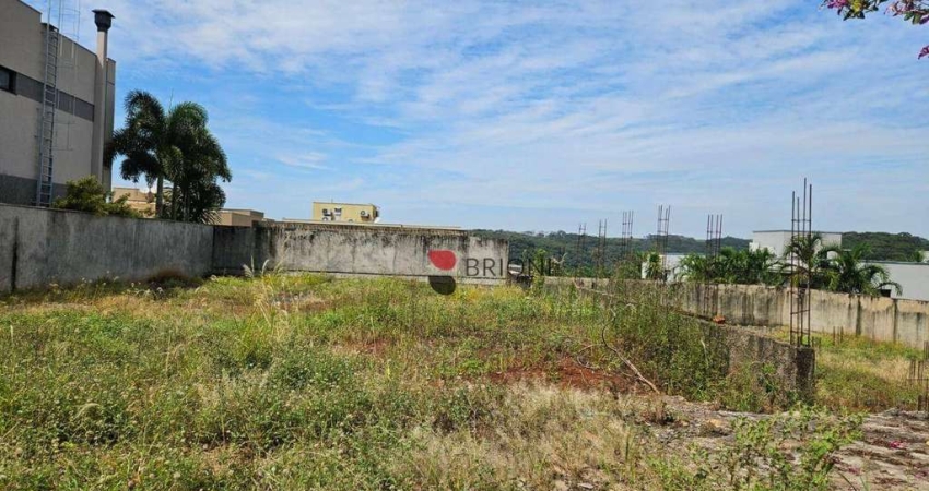 Terreno alto padrão no Condomínio Alphaville 3, com 494m², à venda em Ribeirão Preto/SP I Imobiliária Brioni Imóveis