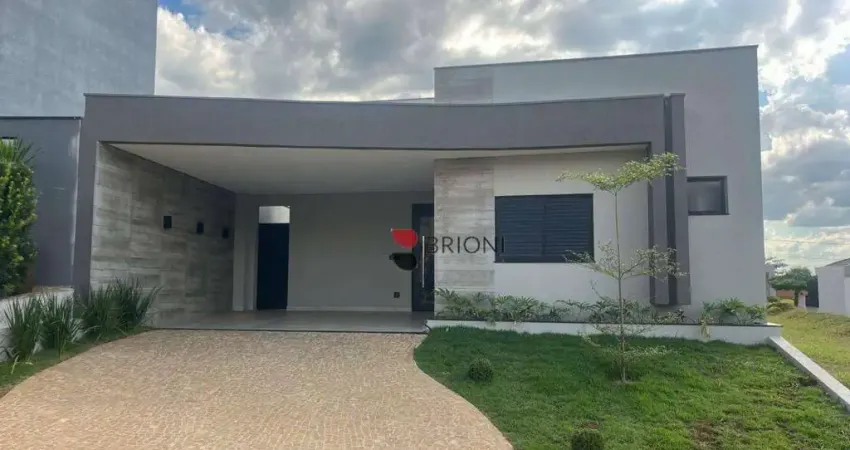 Casa com 3 suítes à venda, 150 m², Condomínio Valência em Ribeirão Preto/SP I Imobiliária Brioni imóveis