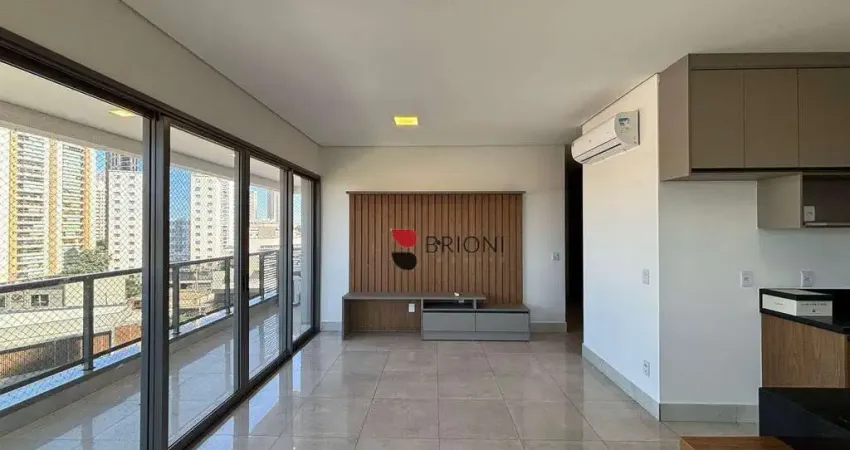 Apartamento alto padrão com 2 quartos para locação no edifício le monde em ribeirão preto/sp.