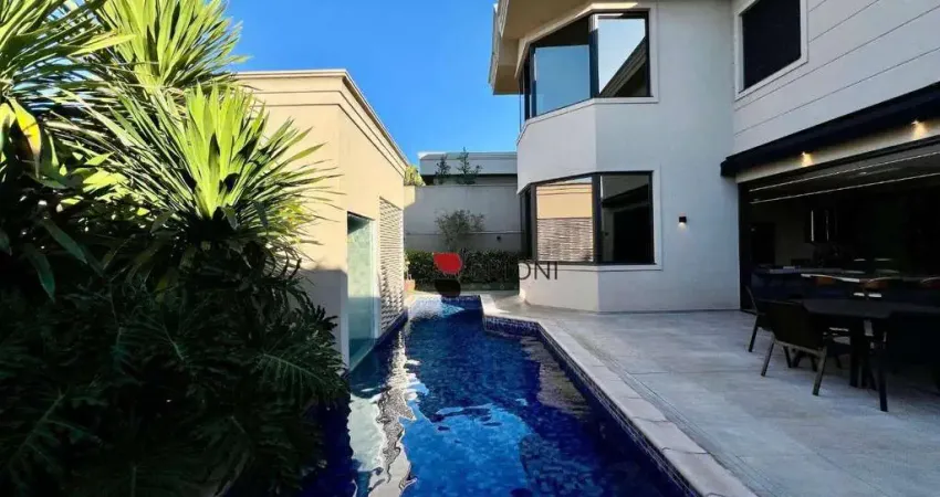 Casa sobrado alto padrão com 458m², 4 quartos/suítes à venda no Condomínio Guaporé em Ribeirão Preto/SP I Imobiliária Brioni imóveis