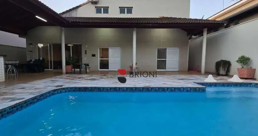 Casa sobrado no Condomínio Santa Mônica, 391m², 4 suítes à venda, em Ribeirão Preto/SP