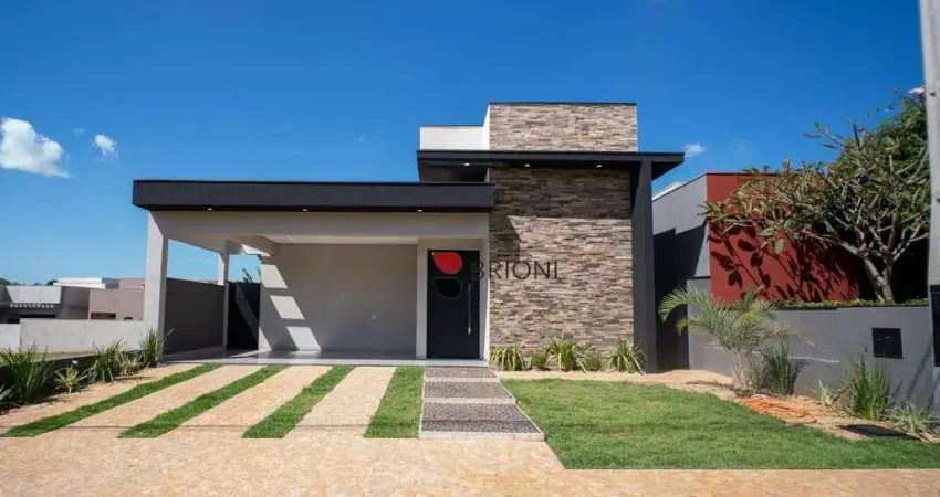 Casa alto padrão com 161m², 2 quartos à venda no Condomínio Portal da Mata em Ribeirão Preto/SP I Imobiliária Brioni imóveis