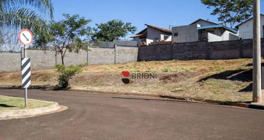Terreno à venda, 342 m², no Condomínio Terras de Santa Martha em Ribeirão Preto/SP I Imobiliária Brioni imóveis