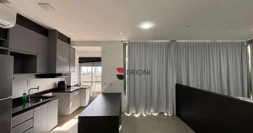 Apartamento com 1 quartio para alugar, 50 m² por R$ 3.550/mês - Alto da Boa Vista - Ribeirão Preto/SP