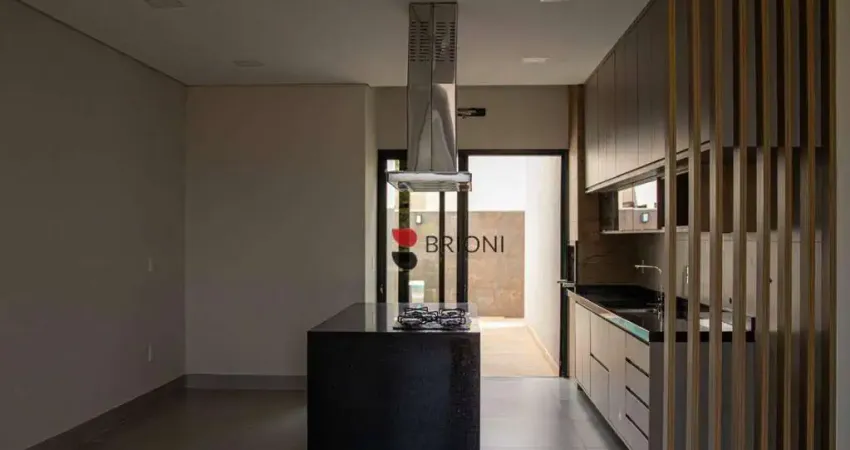 Casa com 154m², 3 quartos/suítes, à venda, no Vivendas da Mata em Ribeirão Preto/SP I Imobiliária Brioni imóveis