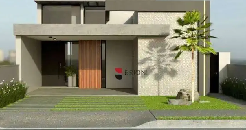 Casa com 3 dormitórios/suítes, com 150m², à venda no Condomínio Vivendas da Mata em Ribeirão Preto/SP I Imobiliária Brioni imóveis
