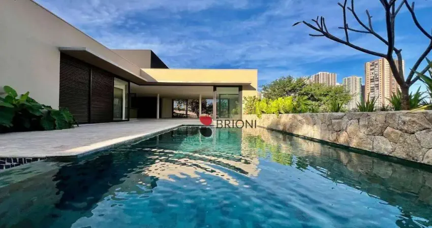 Casa Térrea de alto padrão com 780 m², 4 suítes à venda no Condomínio Borda da Mata em Ribeirão Preto/SP I Imobiliária Brioni imóveis