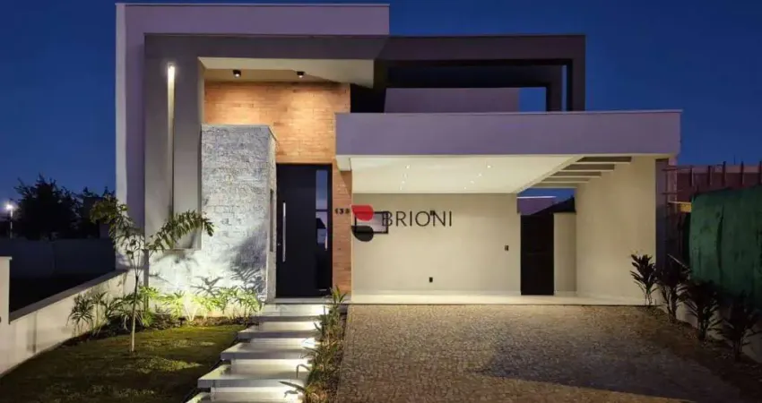 Casa com 3 dormitórios/suítes, 150 m², para venda ou locação no Condomínio Vivendas da Mata em Ribeirão Preto/SP I Imobiliária Brioni imóveis