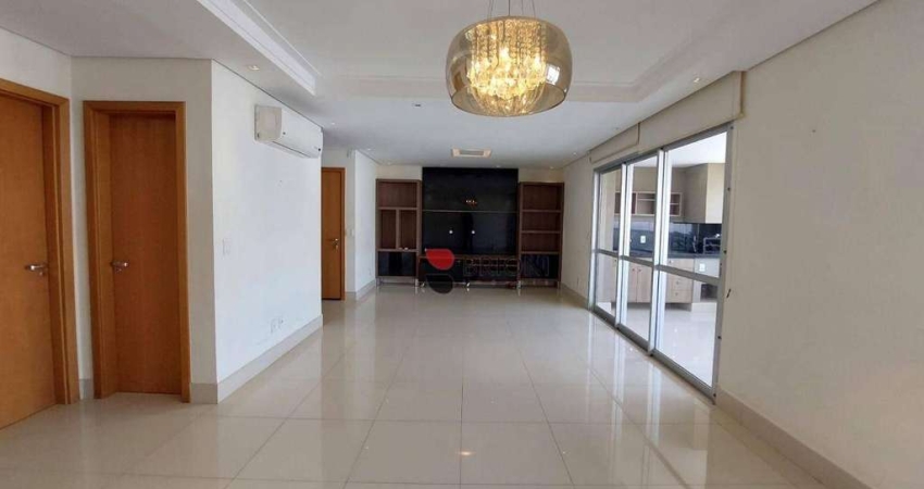 Apartamento com 3 quartospara alugar, 155 m² por R$ 7.208/mês - Bosque das Juritis - Ribeirão Preto/SP