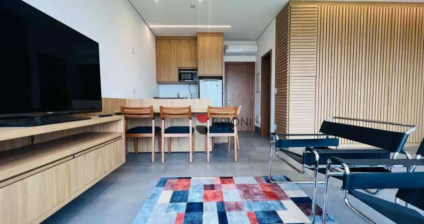 Apartamento com 1 dormitório, 47 m² - venda por R$ 692.000,00 ou aluguel por R$ 4.101,81/mês - Jardim Botânico - Ribeirão Preto/SP
