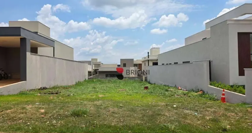 Terreno alto padrão com 336m², à venda no condomínio quinta dos ventos em ribeirão preto/sp i imobiliária brioni imóveis