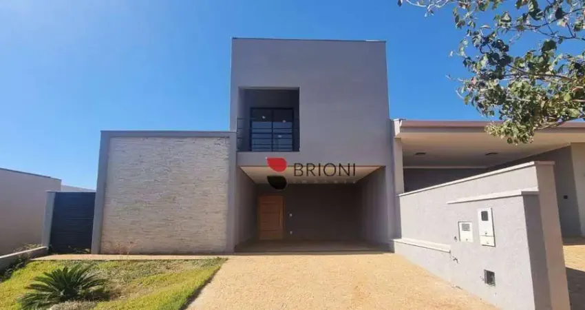 Casa com 3 quartos/suítes, com 160m², no Condomínio Valência  em Ribeirão Preto/SP I Imobiliária Brioni imóveis